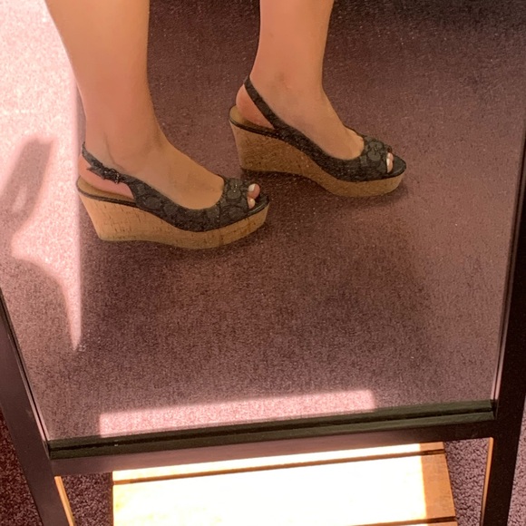Coach wedge heels - Picture 2 of 3